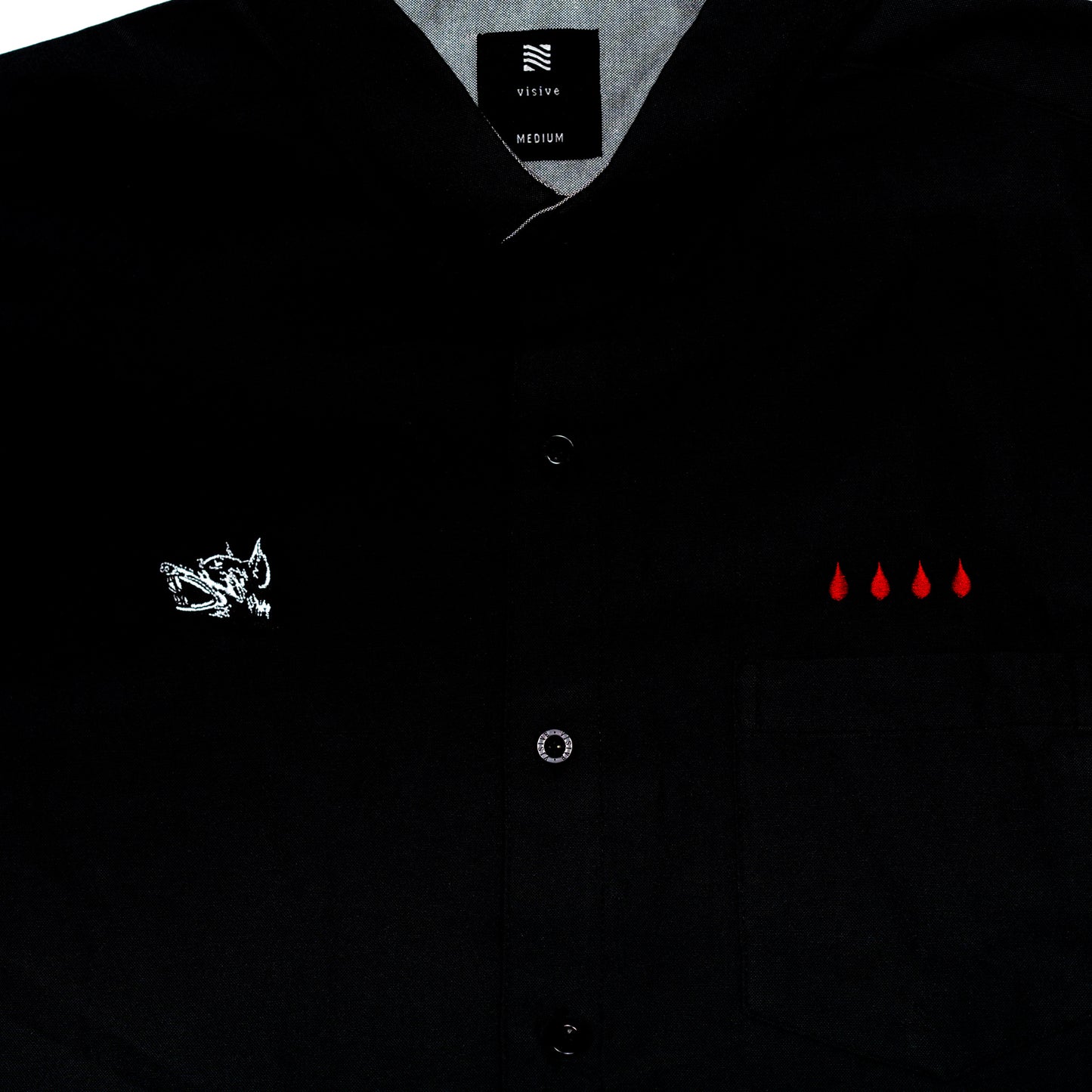 0 Magnolia Magnolia Button-Down (Black)