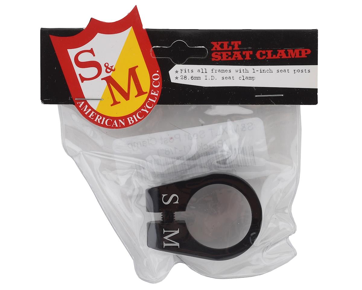 S&M XLT Seat Post Clamp (Black) (28.6mm (1-1/8"))