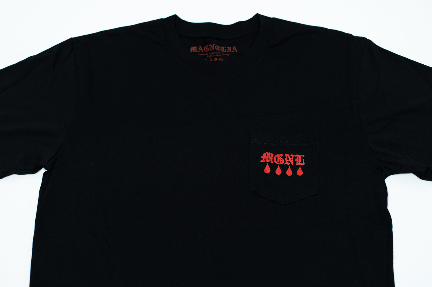 0 Magnolia MGNL DRIP POCKET TEE