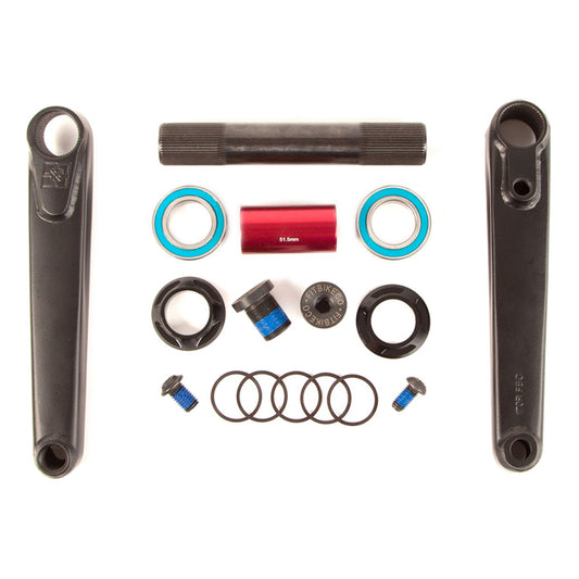 Fit Blunt Cranks 24mm (Black) 165mm