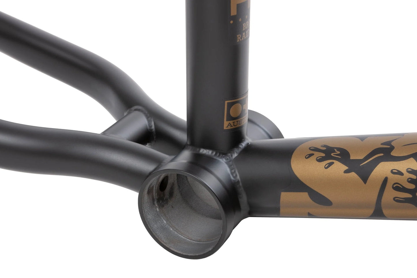 Sunday Darkwave Frame 20.75" (Matte Black w/Gold Shark Stickers)
