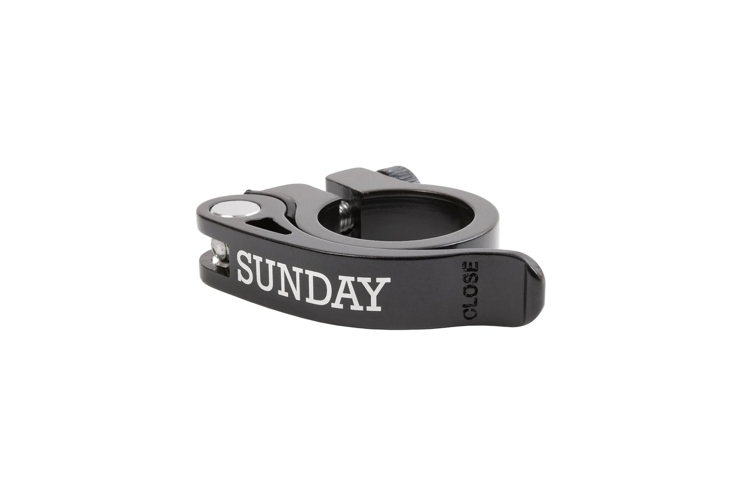 Sunday Quick Release Seat Clamp (28.6mm) - Black
