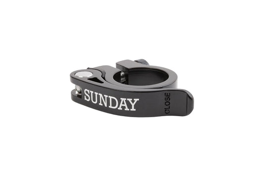 Sunday Quick Release Seat Clamp (28.6mm) - Black