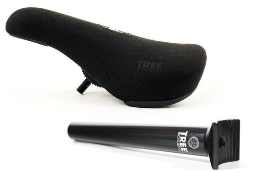 Tree Bicycle Co. Fat Ergo Pivotal Seat with Tree Post - Black